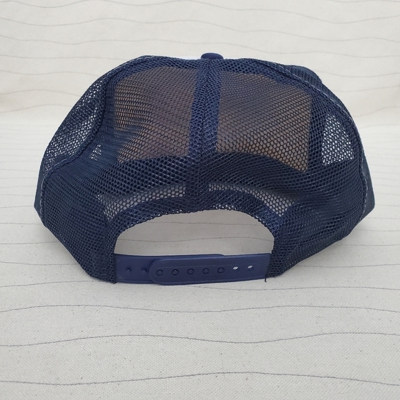 Vintage Showboat "All I Do lately Is Drag My Ass" Mesh Trucker Snapback Hat Cap - Picture 4 of 8